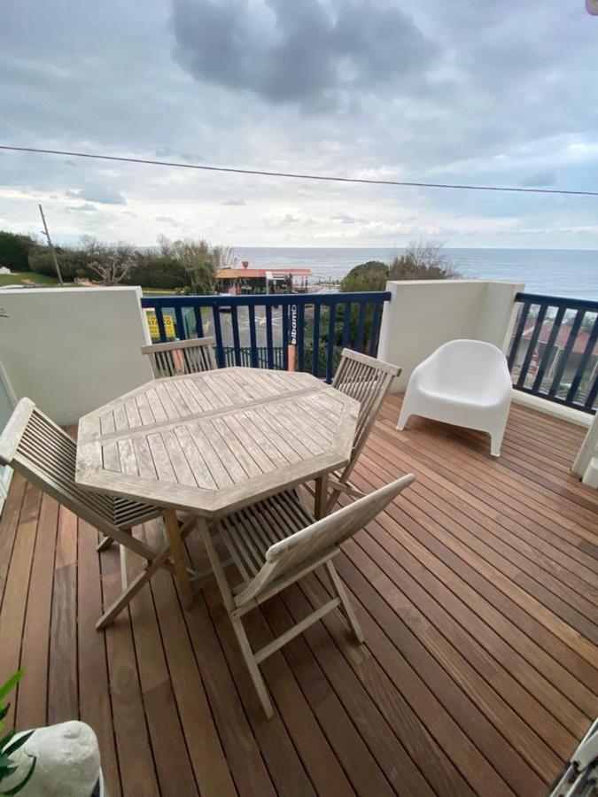 Bel Appartement Vue Mer - 1Er Rang Front De Mer แซ็งฌองเดอลูซ ภายนอก รูปภาพ