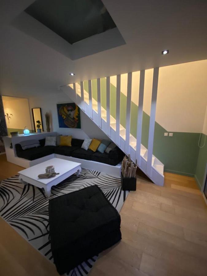 Bel Appartement Vue Mer - 1Er Rang Front De Mer แซ็งฌองเดอลูซ ภายนอก รูปภาพ