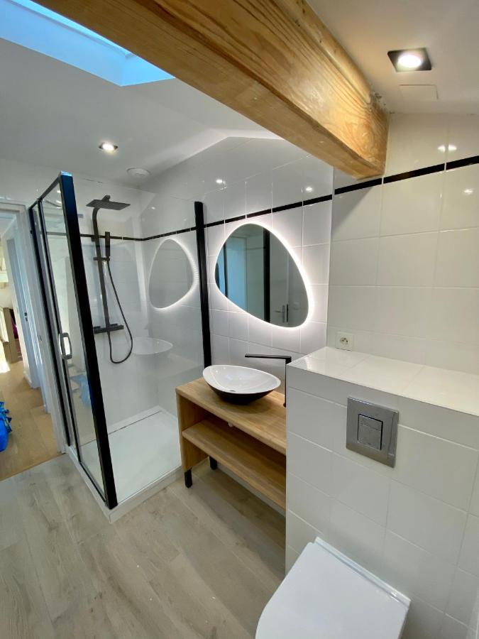 Bel Appartement Vue Mer - 1Er Rang Front De Mer แซ็งฌองเดอลูซ ภายนอก รูปภาพ